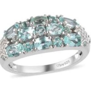 Madagascar Paraiba Apatite Ring